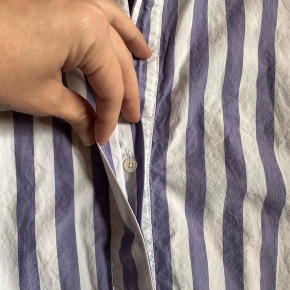 ❌SOLD❌ Banana Republic Laurel French-Cuff Shirt Size L - Picture 3 of 8